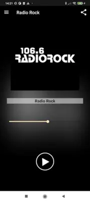 Radio Rock android App screenshot 1